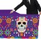 Day of The Dead Sugar Skull Tablecloth (Multi Color) 108"L x 54"W